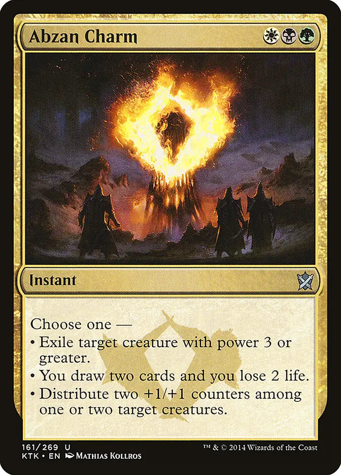 Abzan Charm Khans of Tarkir