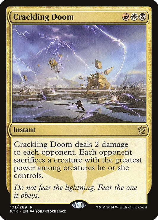 Crackling Doom Khans of Tarkir