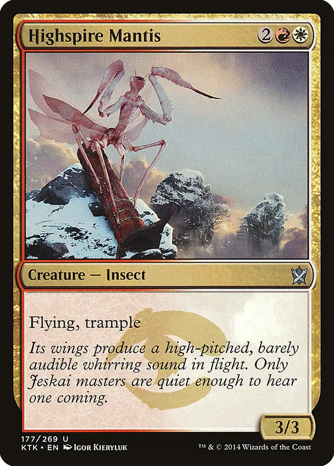 Highspire Mantis Khans of Tarkir