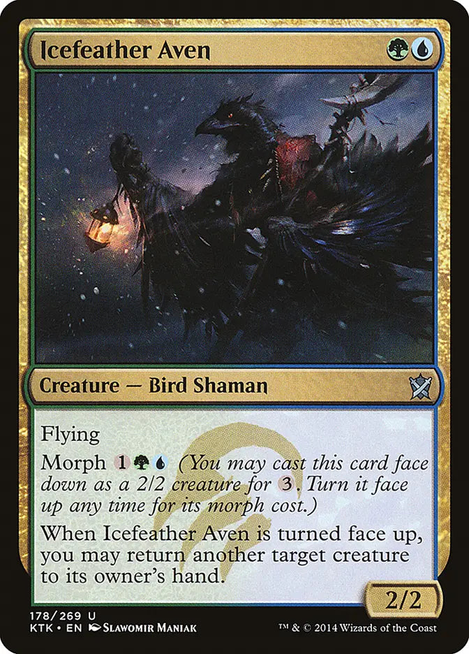 Icefeather Aven Khans of Tarkir