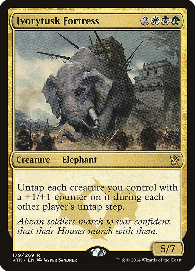 Ivorytusk Fortress Khans of Tarkir