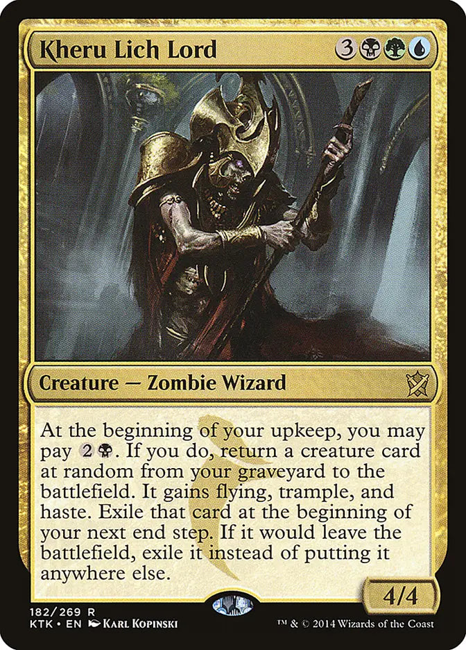 Kheru Lich Lord Khans of Tarkir