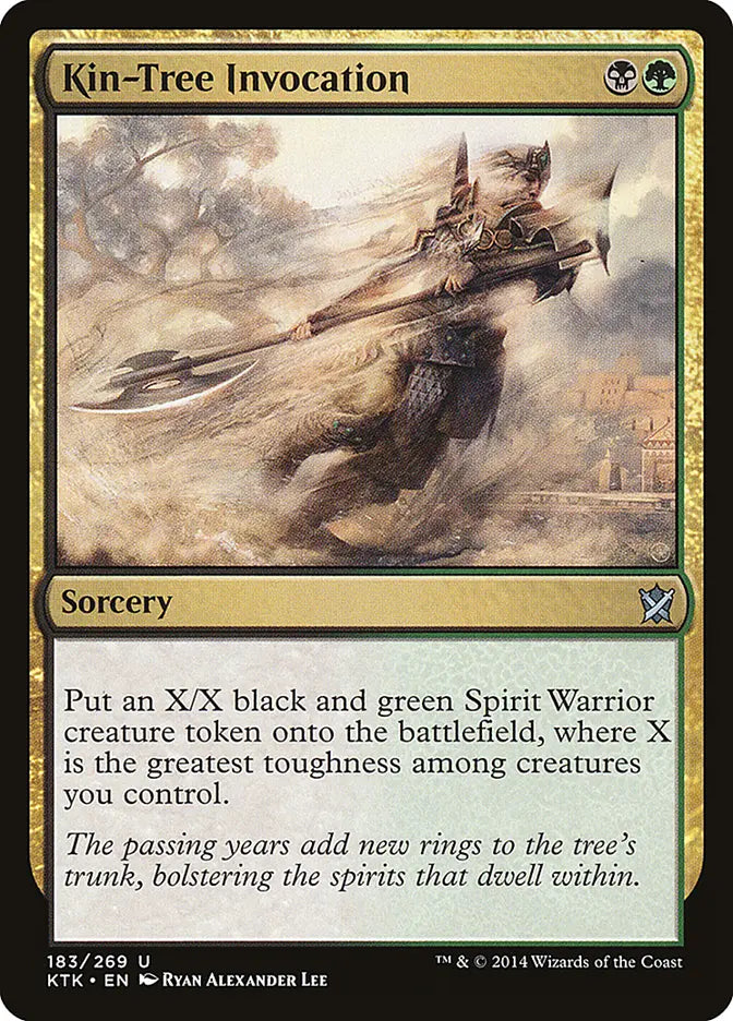 Kin-Tree Invocation Khans of Tarkir