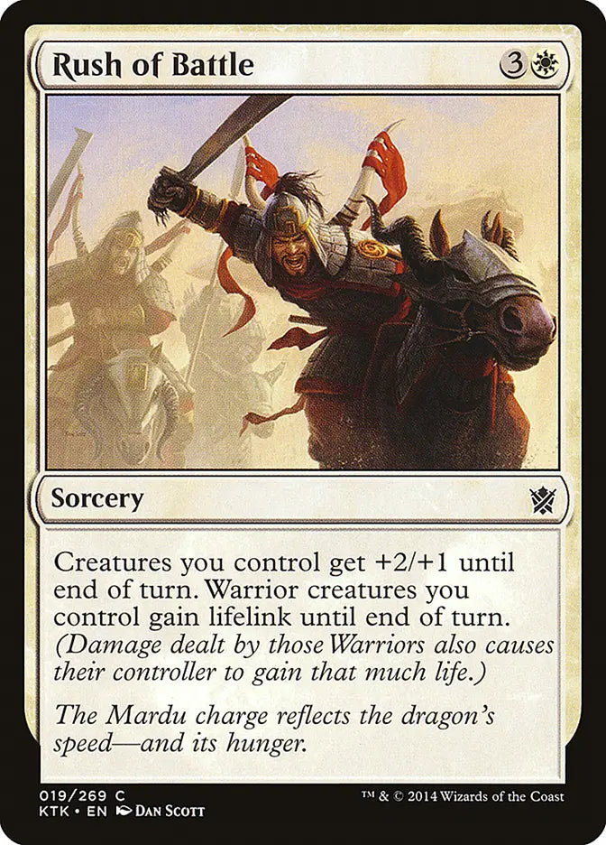 Rush of Battle Khans of Tarkir