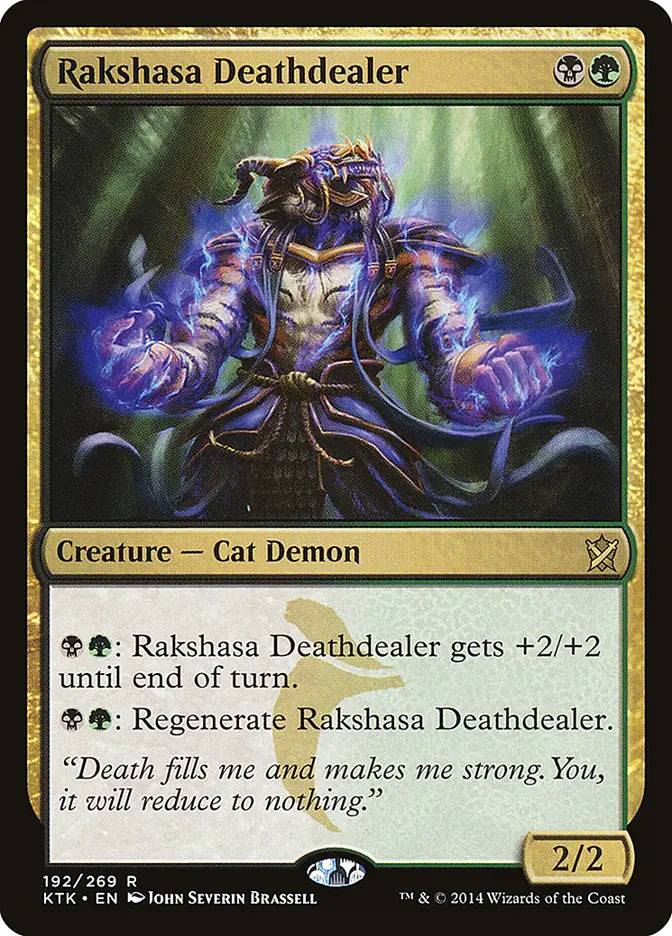 Rakshasa Deathdealer Khans of Tarkir