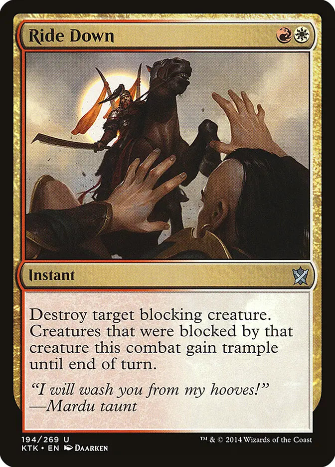 Ride Down Khans of Tarkir