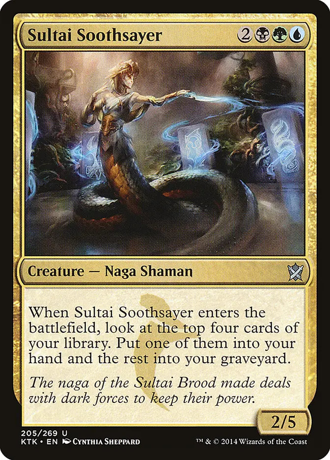 Sultai Soothsayer Khans of Tarkir