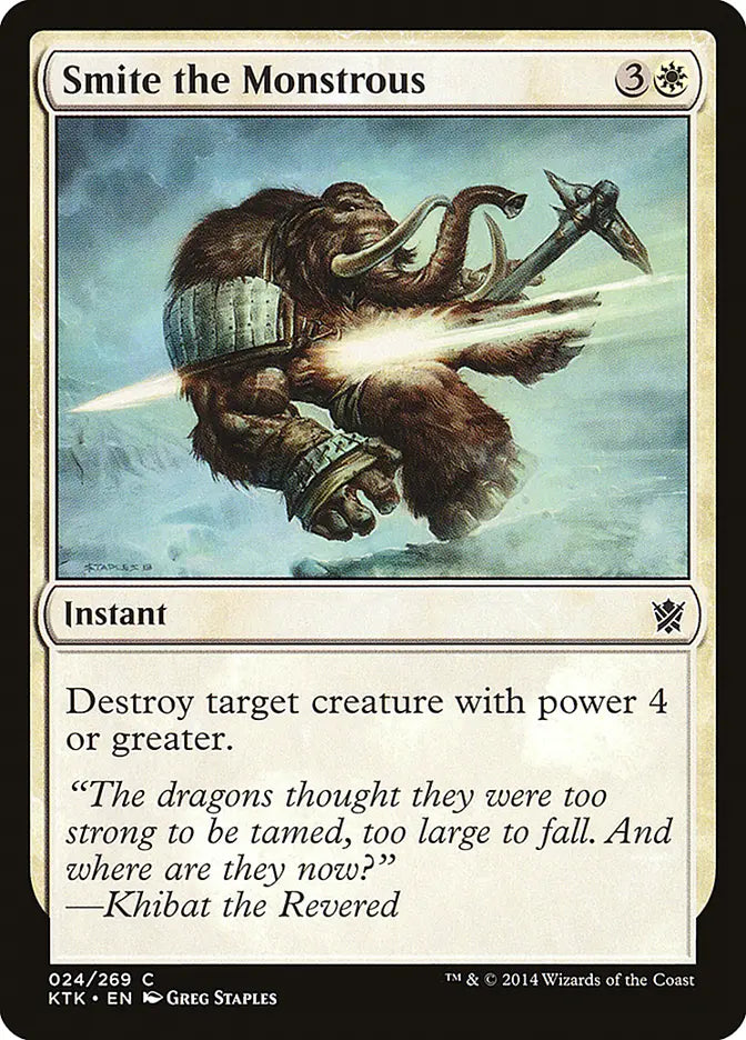 Smite the Monstrous Khans of Tarkir