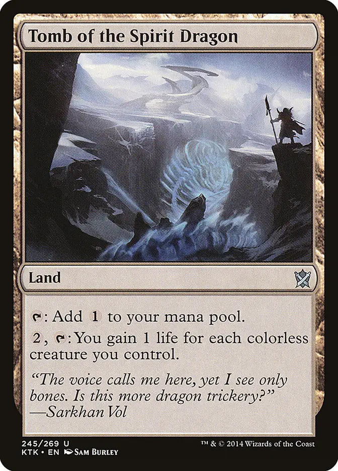 Tomb of the Spirit Dragon Khans of Tarkir