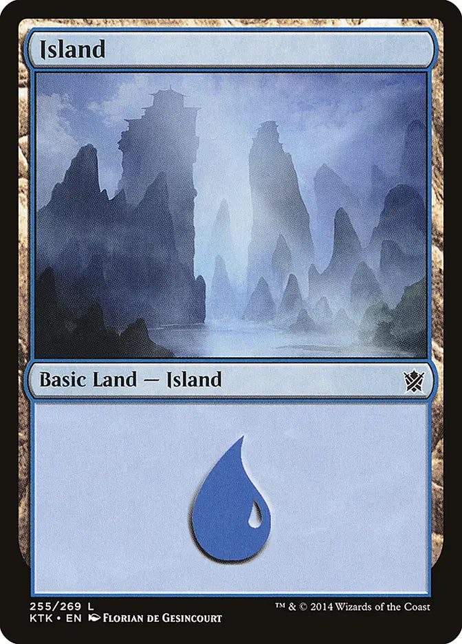 Island (255) Khans of Tarkir
