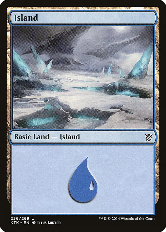 Island (256) Khans of Tarkir