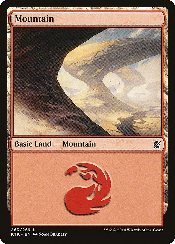 Mountain (263) Khans of Tarkir