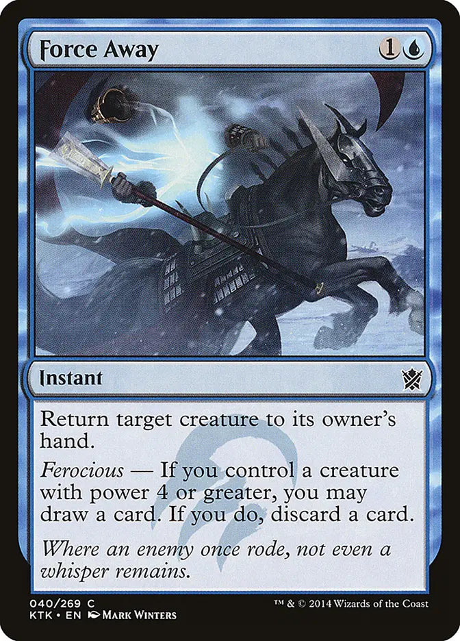 Force Away Khans of Tarkir