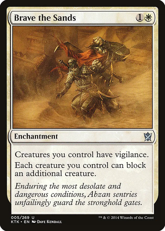 Brave the Sands Khans of Tarkir
