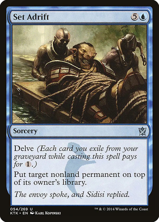 Set Adrift Khans of Tarkir
