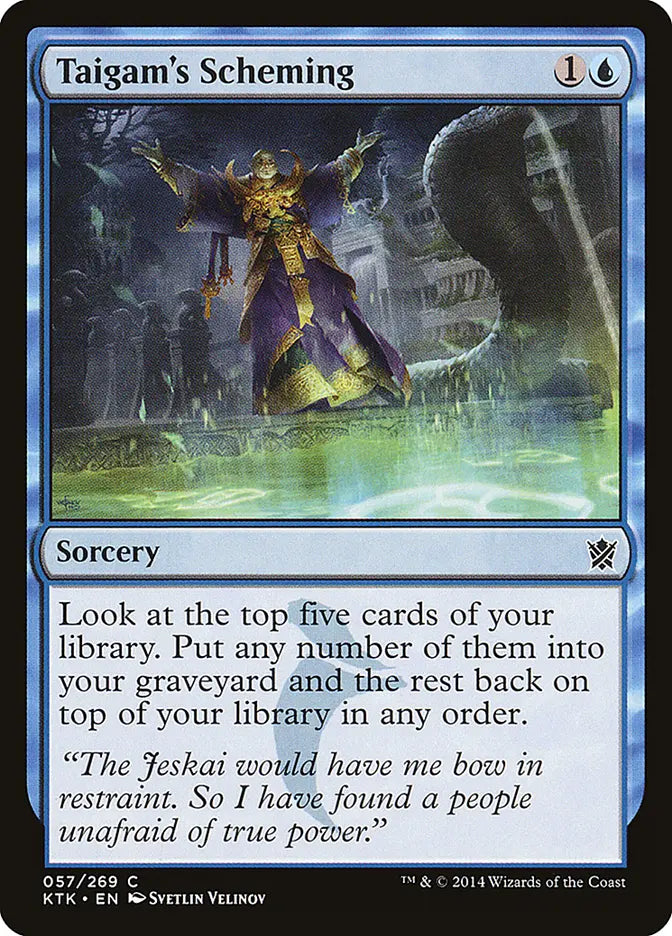 Taigam's Scheming Khans of Tarkir