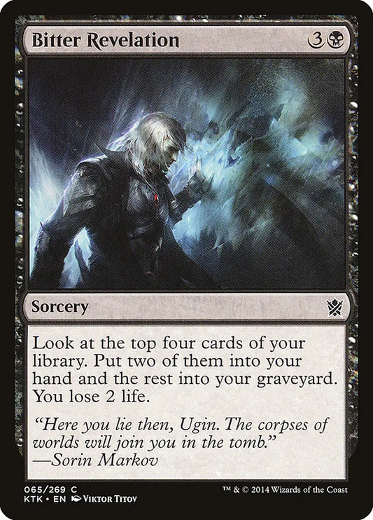 Bitter Revelation Khans of Tarkir