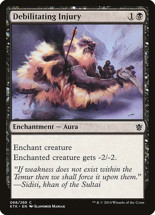 Debilitating Injury Khans of Tarkir