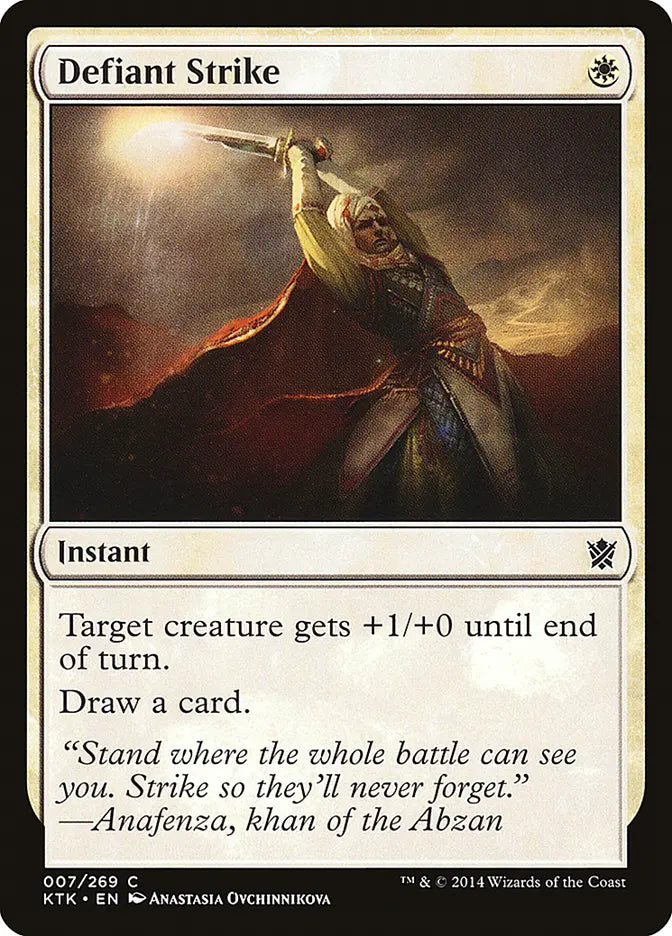 Defiant Strike Khans of Tarkir