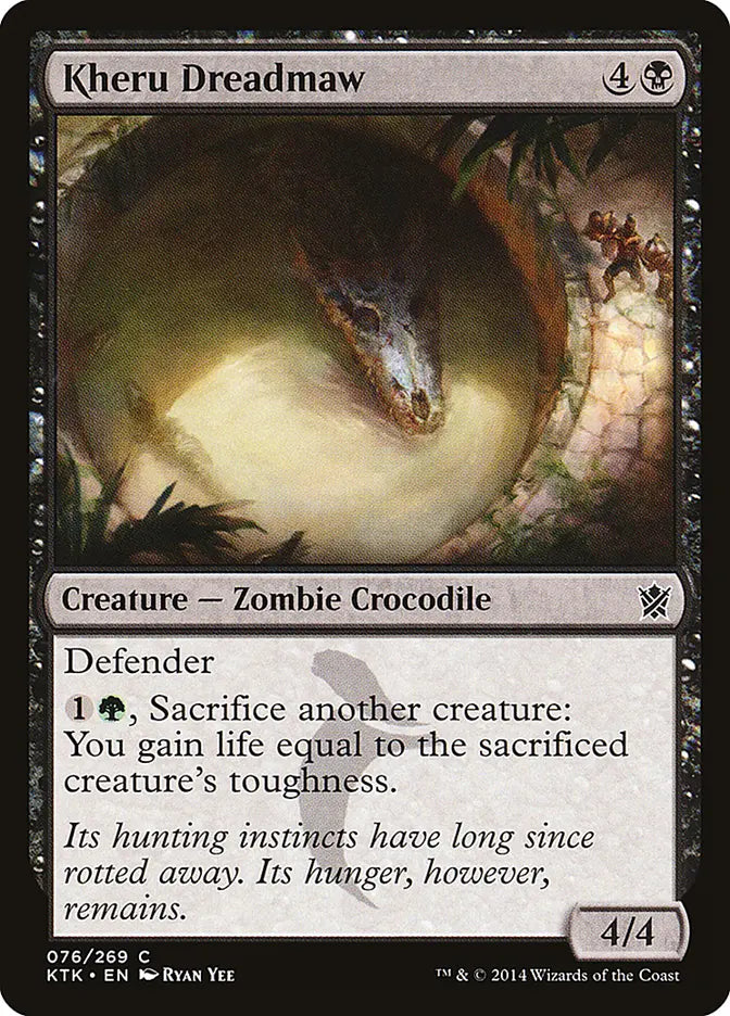 Kheru Dreadmaw Khans of Tarkir