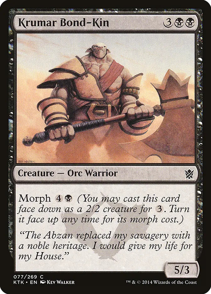 Krumar Bond-Kin Khans of Tarkir