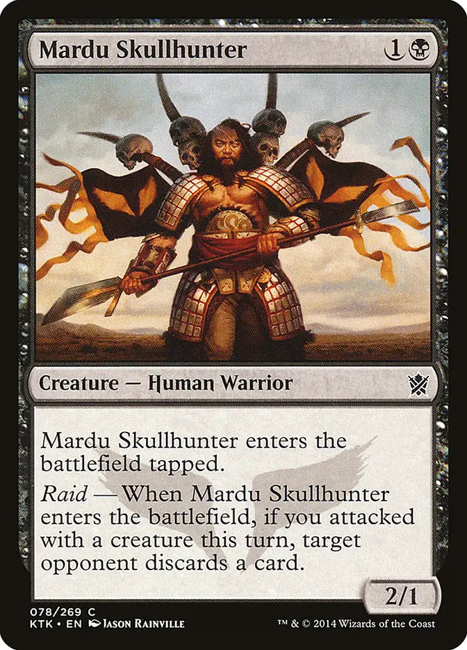 Mardu Skullhunter Khans of Tarkir