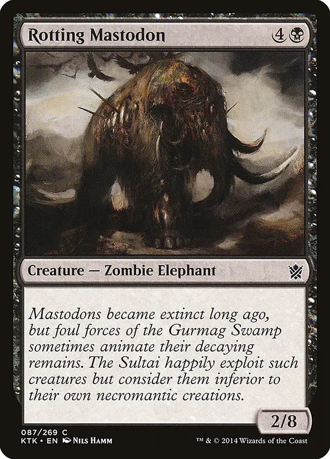 Rotting Mastodon Khans of Tarkir
