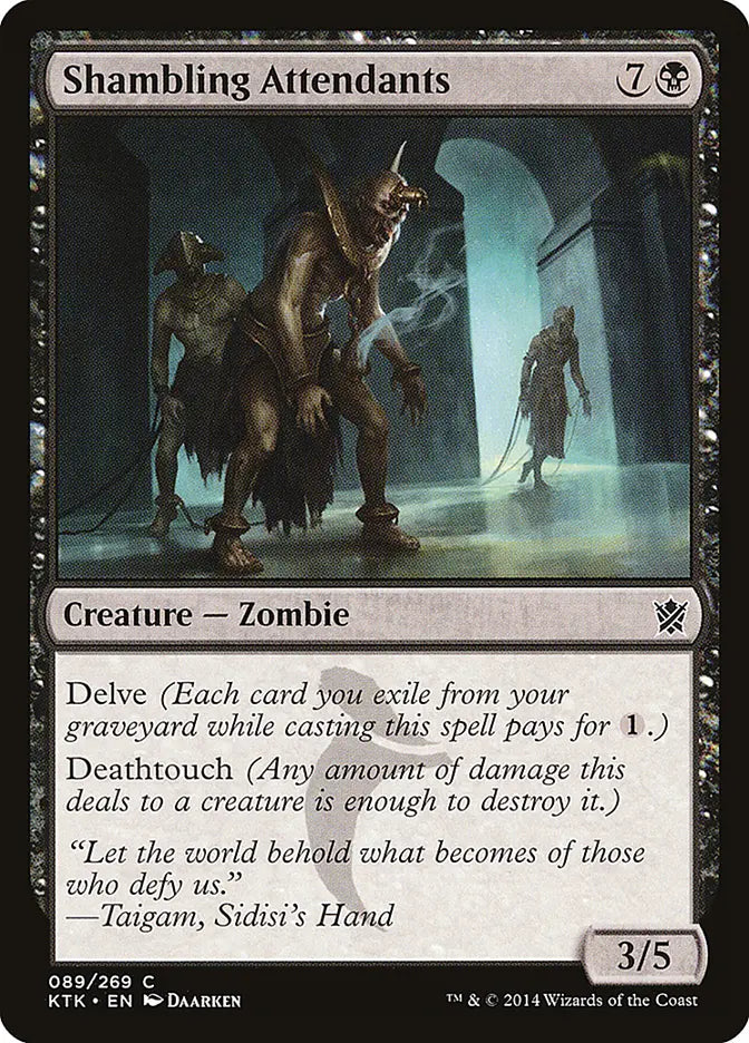 Shambling Attendants Khans of Tarkir
