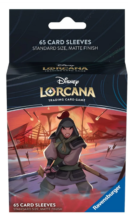 Lorcana Mulan Theme 65 Sleeves