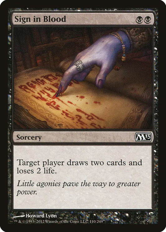 Blood Magic 2013 Sign-In