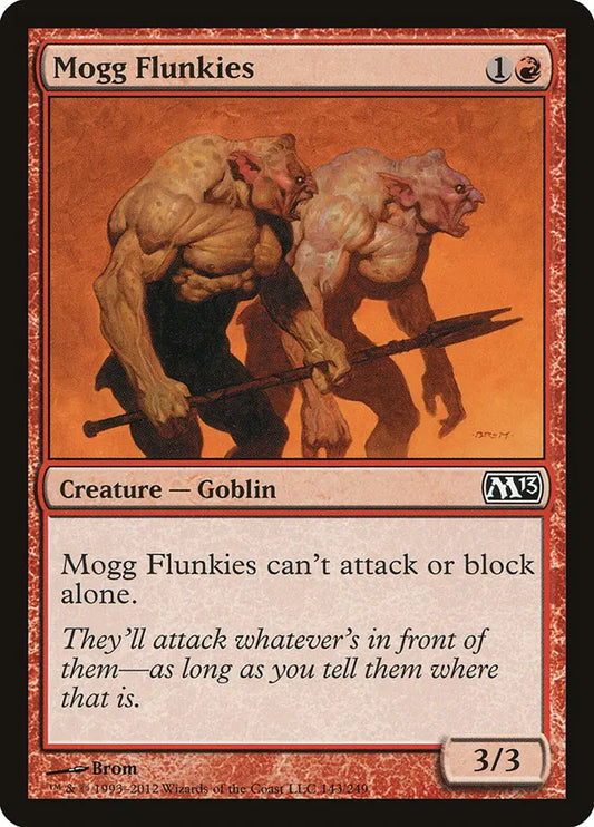 Mogg Flunkies Magic 2013