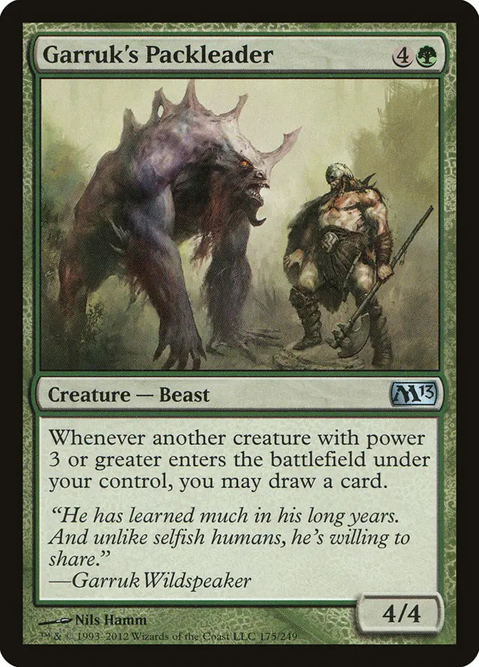 Garruk's Packleader Magic 2013
