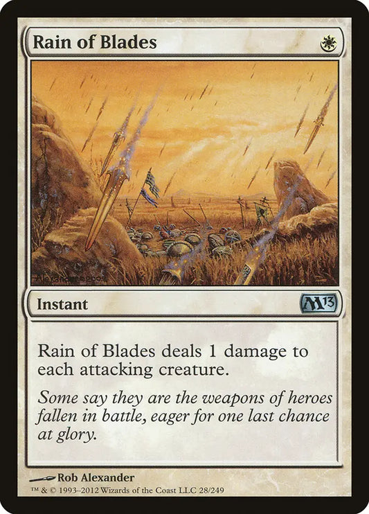 Rain of Blades Magic 2013