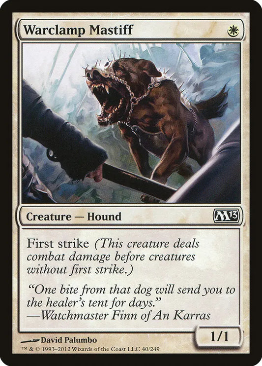 Warclamp Mastiff Magic 2013