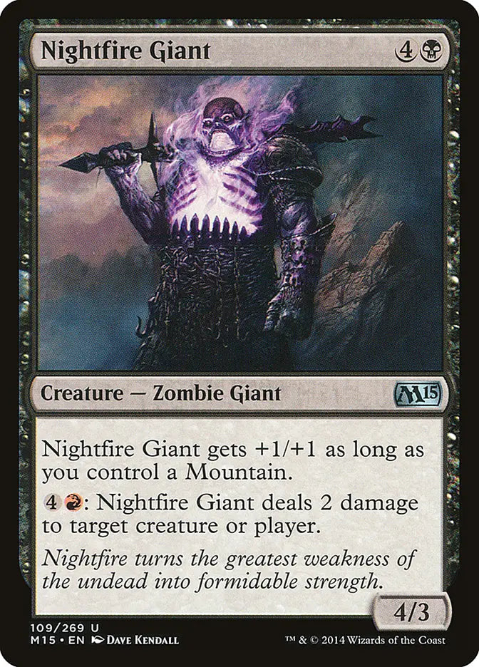 Nightfire Giant Magic 2015