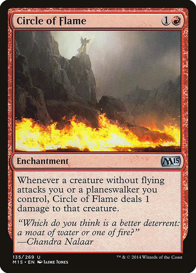 Circle of Flame Magic 2015