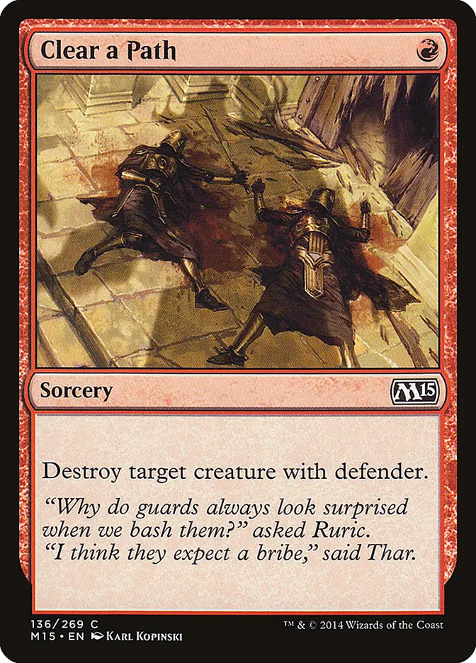 Clear a Path Magic 2015