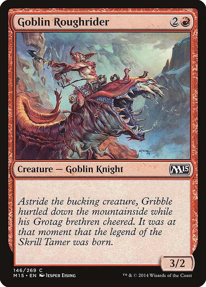 Goblin Roughrider Magic 2015