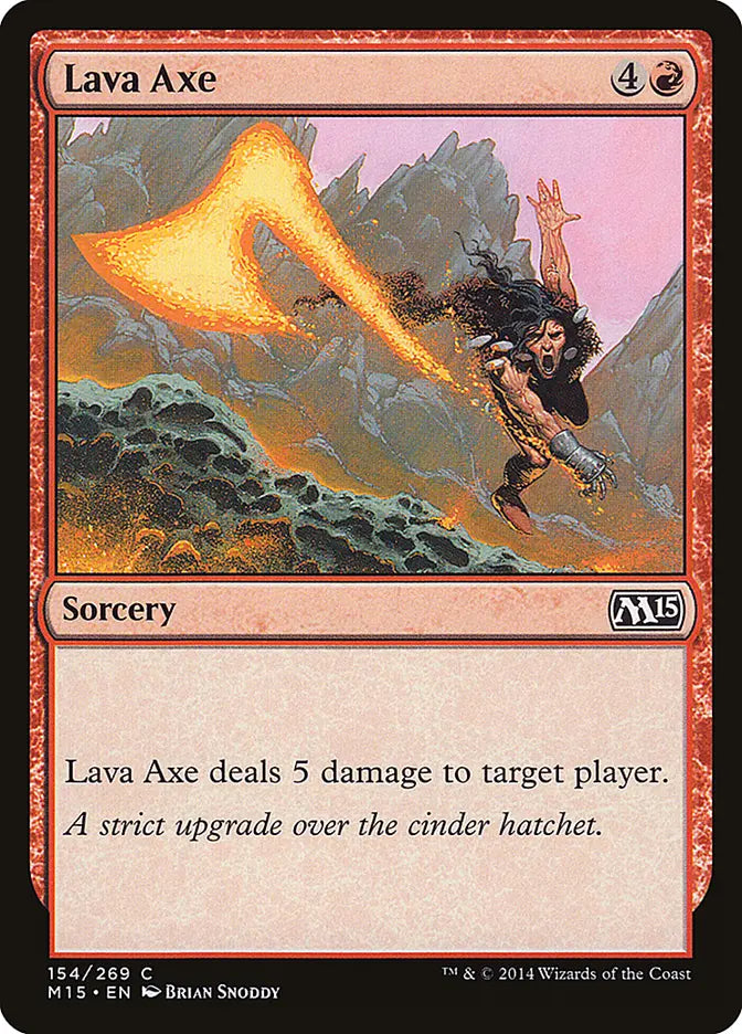 Lava Axe Magic 2015