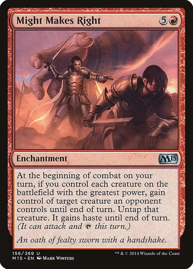 Might Makes Right Magic 2015