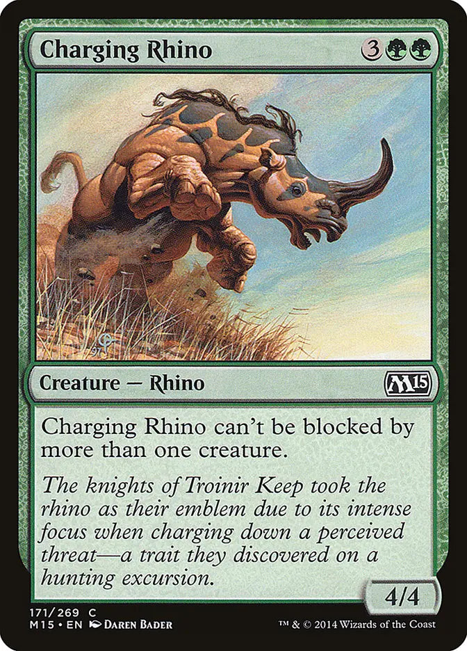 Charging Rhino Magic 2015