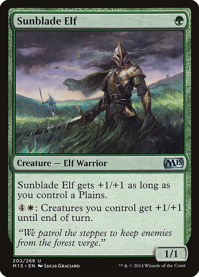 Sunblade Elf Magic 2015