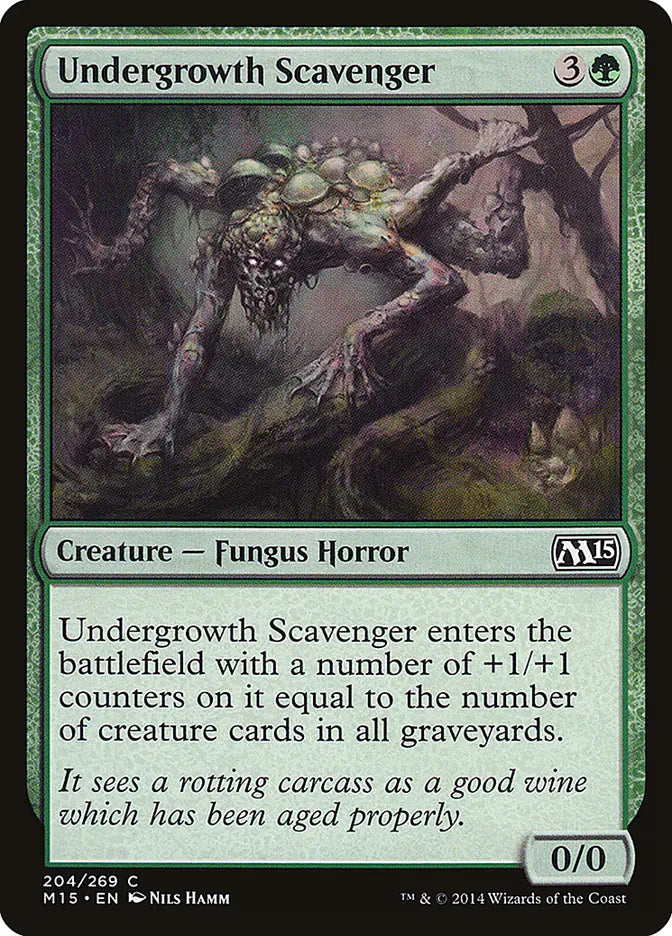 Undergrowth Scavenger Magic 2015