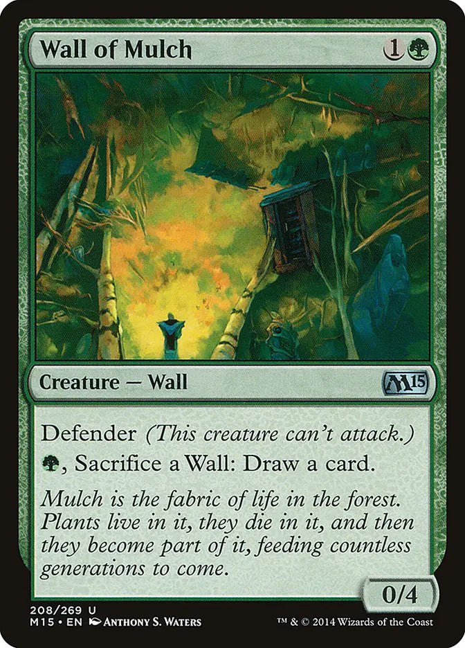 Wall of Mulch Magic 2015