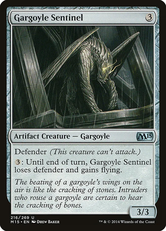 Gargoyle Sentinel Magic 2015
