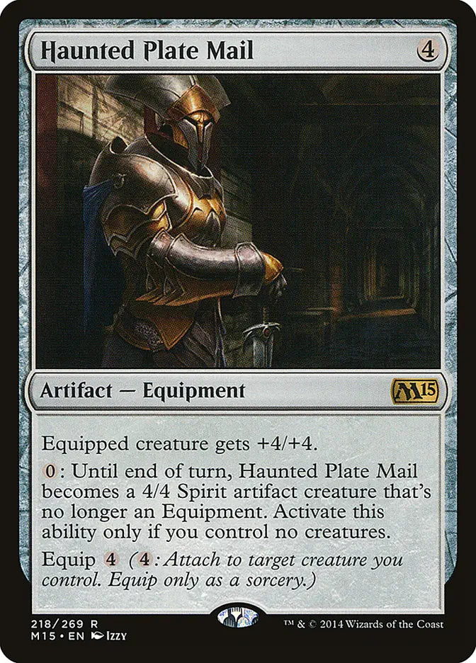 Haunted Plate Mail Magic 2015