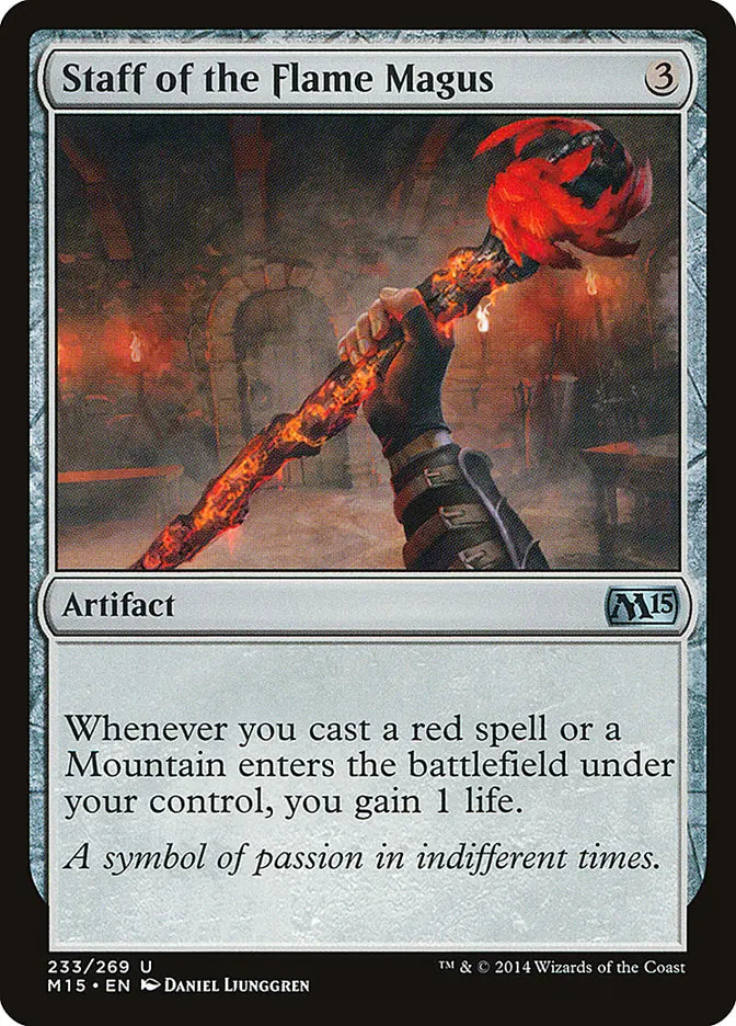 Staff of the Flame Magus Magic 2015