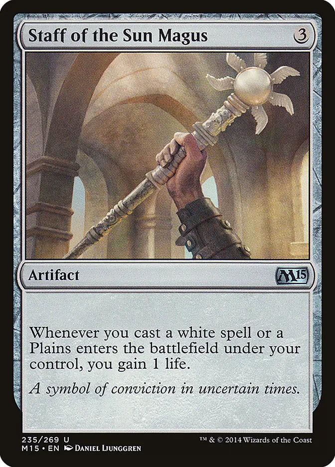 Staff of the Sun Magus Magic 2015