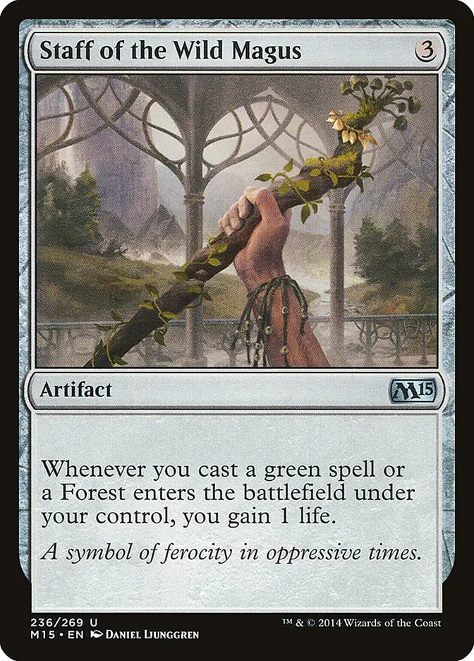 Staff of the Wild Magus Magic 2015