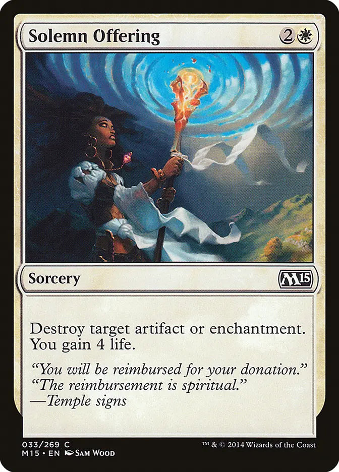 Solemn Offering Magic 2015